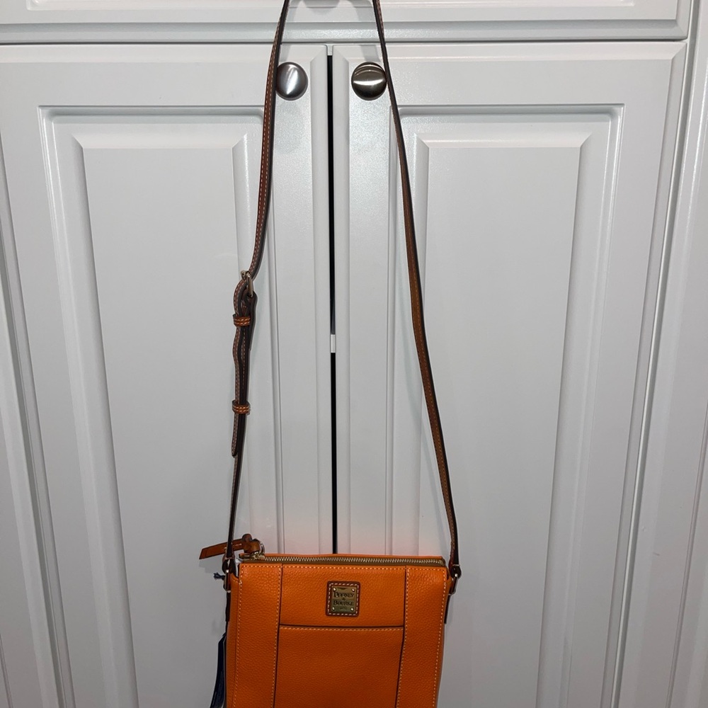 Dooney & Bourke Vibrant Orange Crossbody Bag